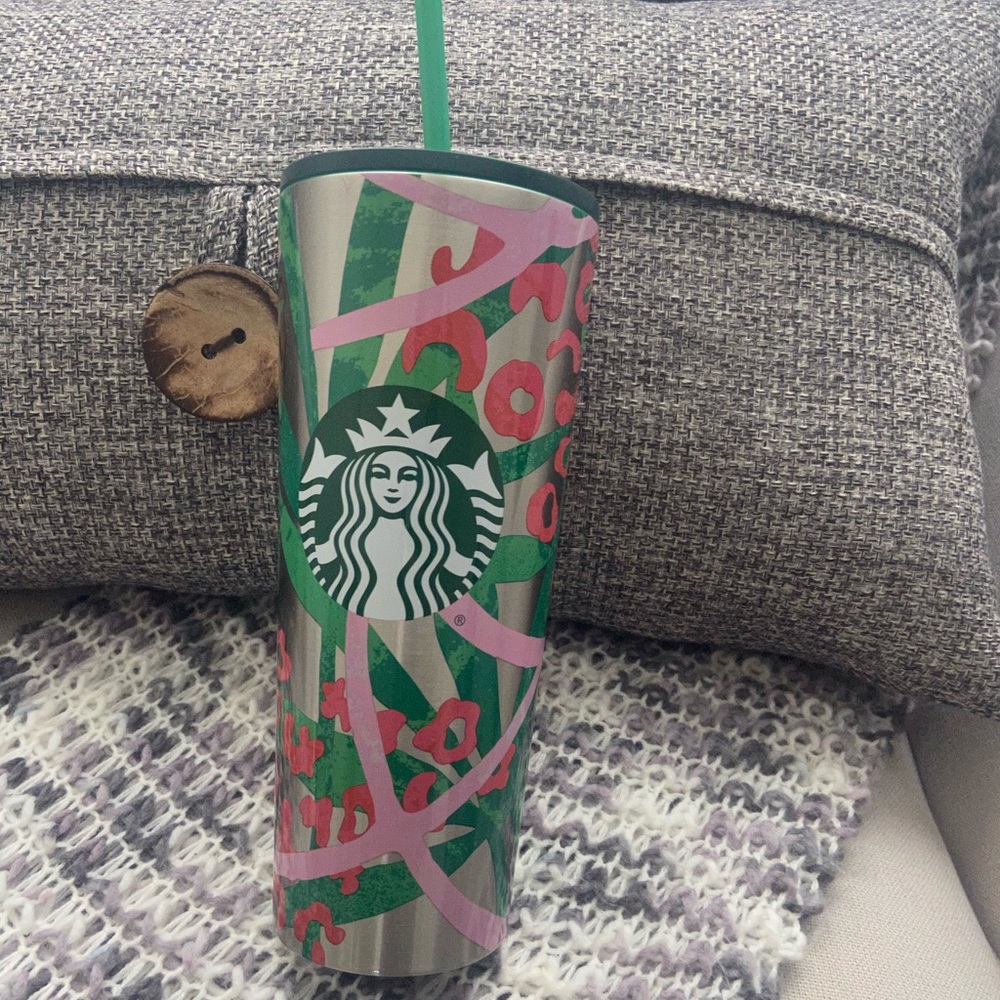 Starbucks 2021 Summer Cheetah Jungle Tumbler